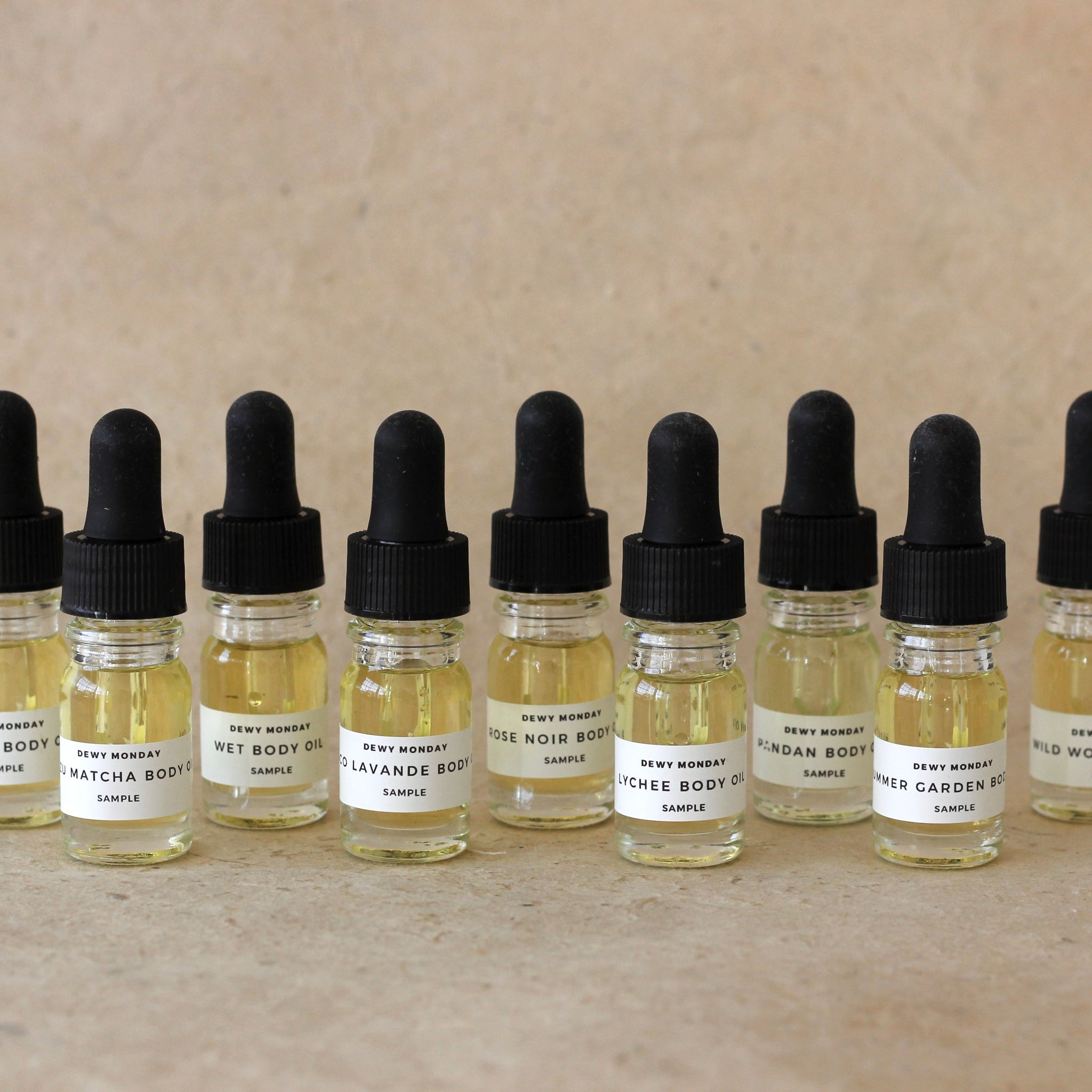 Body Oil Discovery Set | Plant-Based Low-Waste Skincare | Dewy Monday   DEWY MONDAY