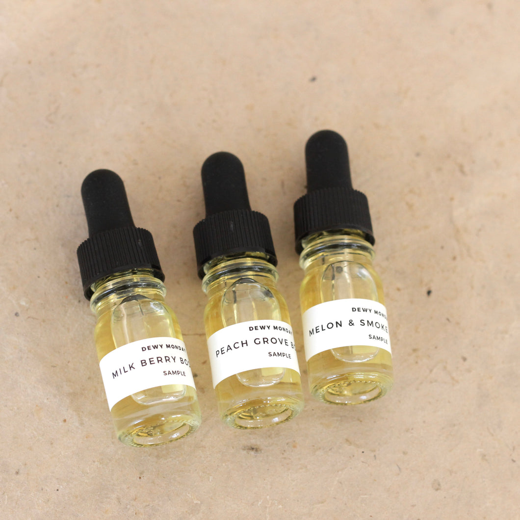Summer Body Oil Sample Set